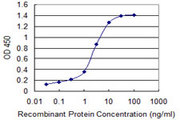 MMP26 Antibody - Detection limit for recombinant GST tagged MMP26 is 0.03 ng/ml as a capture antibody.