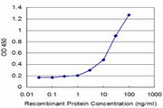 NRG2 Antibody - Detection limit for recombinant GST tagged NRG2 is approximately 3 ng/ml as a capture antibody.