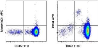 CD34 Antibody - CD34 Antibody in Flow Cytometry (Flow)