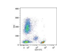 CD4 Antibody - CD4 Antibody in Flow Cytometry (Flow)