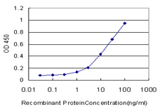 CD7 Antibody - Detection limit for recombinant GST tagged CD7 is approximately 0.3 ng/ml as a capture antibody.