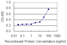 FBN2 / Fibrillin 2 Antibody - Detection limit for recombinant GST tagged FBN2 is 1 ng/ml as a capture antibody.
