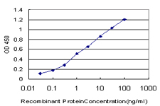 GC1qR / C1QBP Antibody - Detection limit for recombinant GST tagged C1QBP is approximately 0.03 ng/ml as a capture antibody.