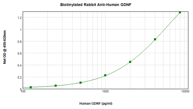 GDNF Antibody - Biotinylated Anti-Human GDNF Sandwich ELISA