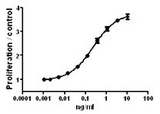 IL3 Protein - TF-1 cell proliferation induced by human IL-3.