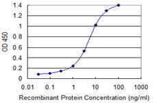 MS4A2 / FCERI Antibody - Detection limit for recombinant GST tagged MS4A2 is 0.1 ng/ml as a capture antibody.