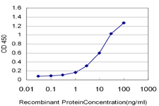 MSMB / MSP Antibody - Detection limit for recombinant GST tagged MSMB is approximately 0.1 ng/ml as a capture antibody.
