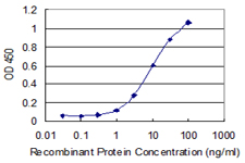 NEB / Nebulin Antibody - Detection limit for recombinant GST tagged NEB is 0.3 ng/ml as a capture antibody.