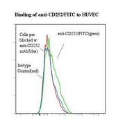 TNFSF4 / OX40L / CD252 Antibody - Flow cytometry of TNFSF4 / OX40L antibody This image was taken for the unconjugated form of this product. Other forms have not been tested.