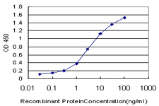 TRIM49 Antibody - Detection limit for recombinant GST tagged TRIM49 is approximately 0.03 ng/ml as a capture antibody.